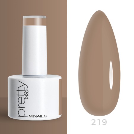 Colour semipermanente Gel Pretty Pro - 219