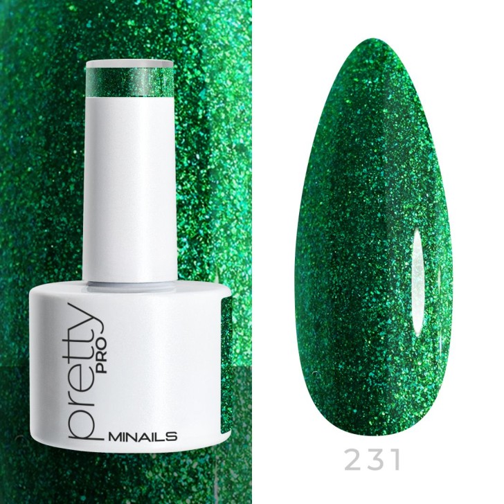 Colour semipermanente Gel Pretty Pro - 231