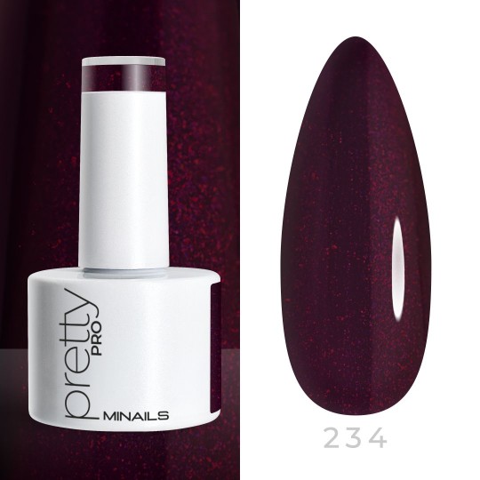 Colour semi-permanente Gel Pretty Pro - 234
