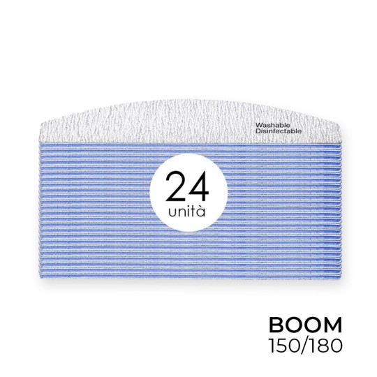 24 limes Boomerang longue durée - Double face 150/180