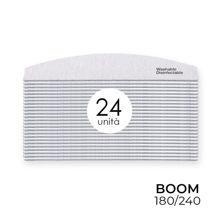 24 limas Boomerang lavables de alta abrasión - Double face 180/240