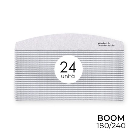 24x Boomerang WASHABLE HIGH ABRASIVE FILE - Double face 180/240