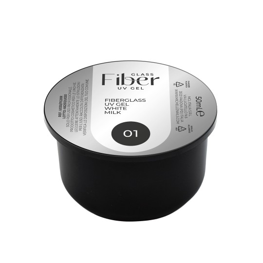Fiberglass REFILL - 01 White Milk 50ML 2