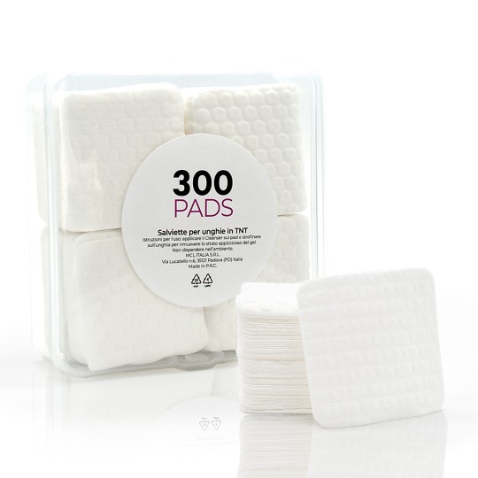 Pads Salviette pre tagliate in TNT - 300pz Bianco