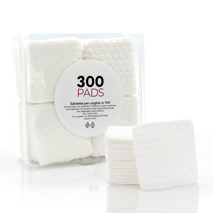 Pads TNT prédécoupées - 300 unités blanches