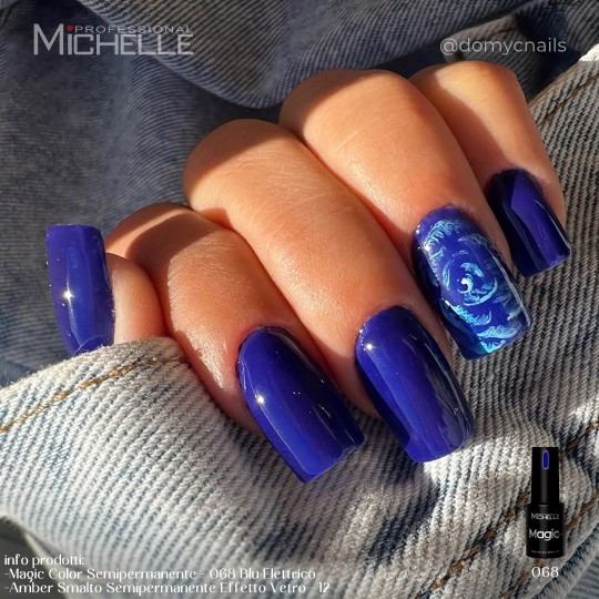 Magic Color Soak Off - 068 Blu Elettrico 2
