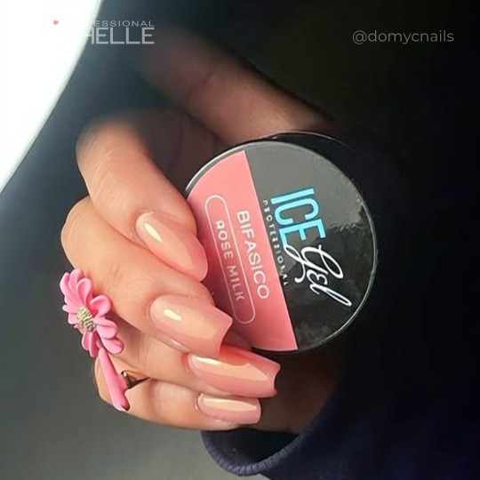 Ice gel biphasé - Milk Rose 15 ml 2