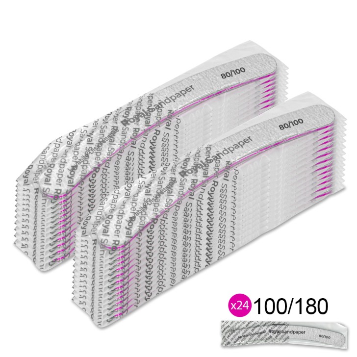 24x Royal CURVED WASHABLE FILE - 80/100