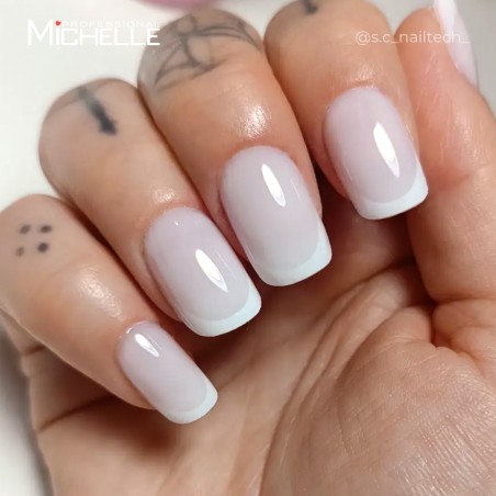 Top Coat Bianco Lattiginoso - 15Ml Finish Milky Glossy