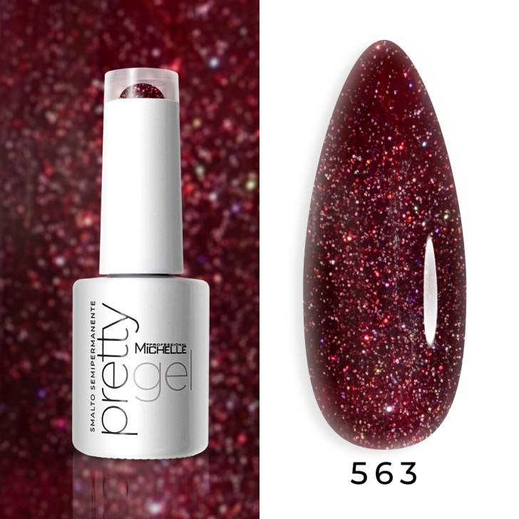 Colour semipermanente Gel Pretty - 563
