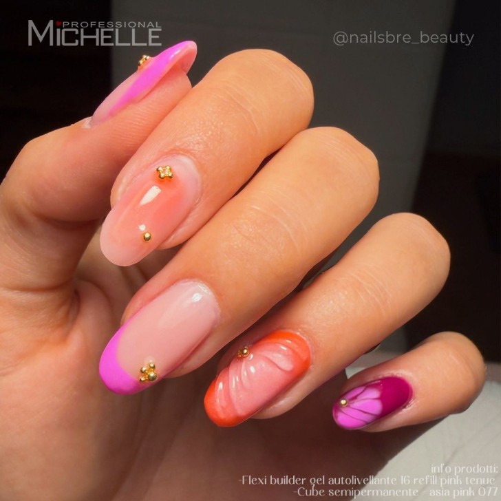 Cube Semi-Permanent - Pink Asie 077