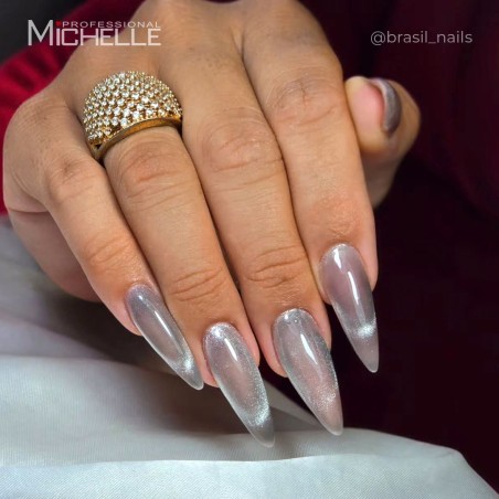 5D Ice Cat Eye - 25 Argento Silver