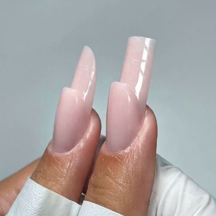 French INVERSA Square Acrylgel Dual Tips ( Dual System FORMS) – 150PCS