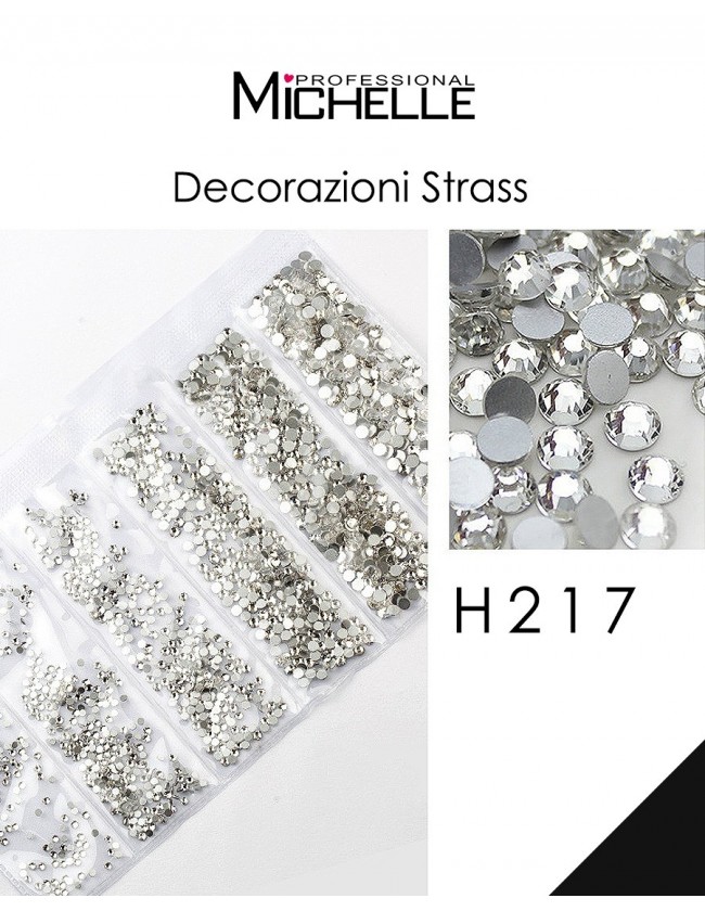 Nail art e decorazioni per unghie: DECORAZIONE CRISTALLI STRASS H217 diamonds BRILLANTINI E STRASS