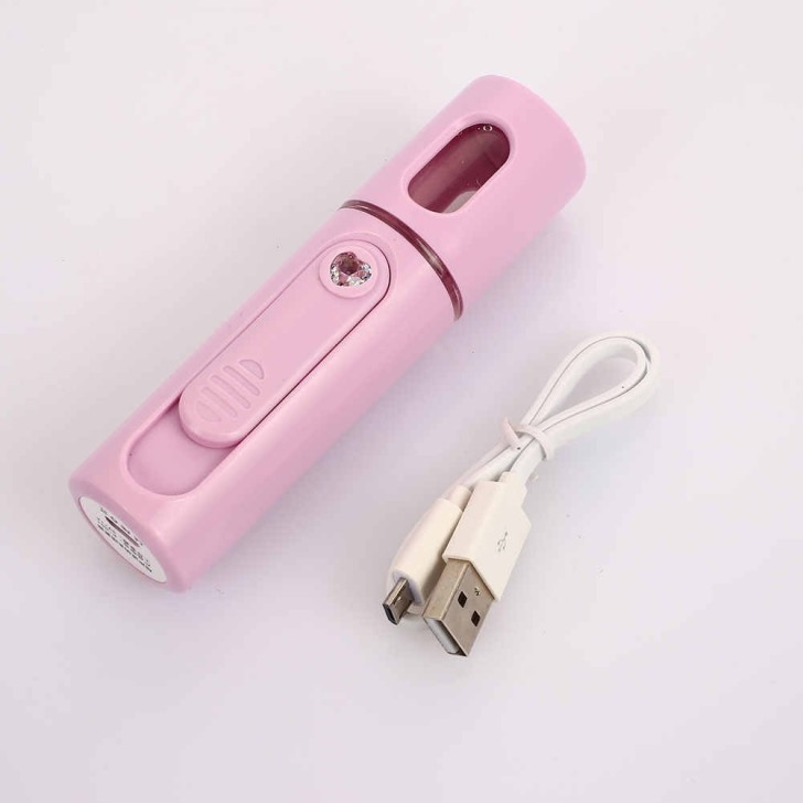 Equipo de uñas de uso profesional, Mini nebulizador facial portátil BLANCO