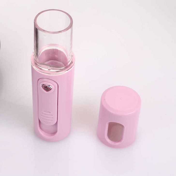 Equipo de uñas de uso profesional, Mini nebulizador facial portátil ROSA