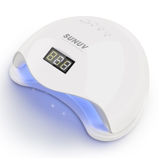 Equipo de uso profesional para uñas, lámpara UV/LED Sunuv SUN5 Plus 48w