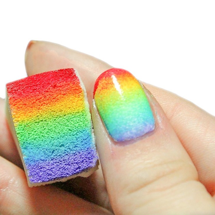 Nail art and nail decorations: STAMP AND SHADES SPONGES NAILART Nail - Art / Decorations