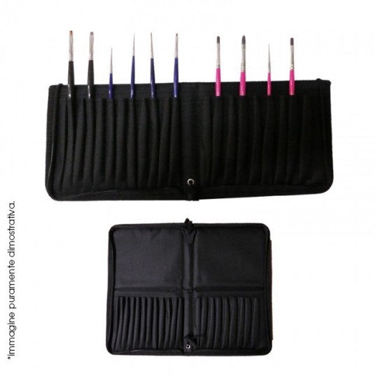 Astuccio Porta Pennelli - Nero 2