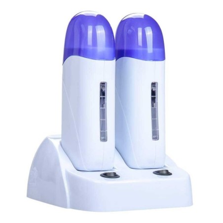 Equipo de uñas de uso profesional, CALENTADOR DE CERA Calentador Depilatorio Doble Morado